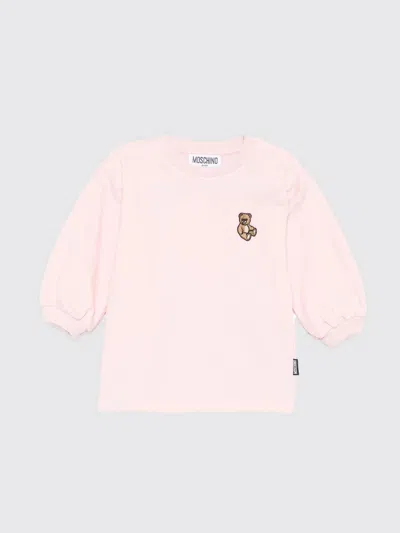 Moschino Romper  Kids Color Pink In Pink