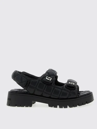 Marc Jacobs The Quilted Sunny Sandals In Black