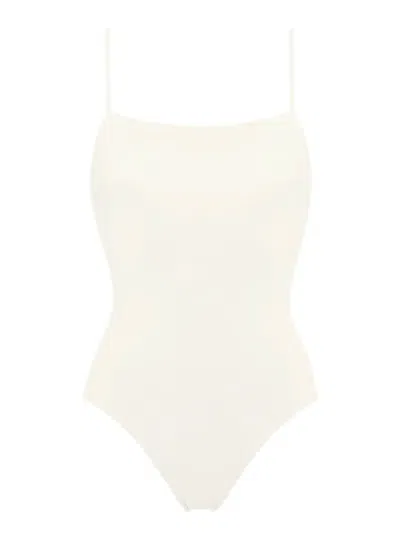 Eres Sporty Swimsuit In White In White