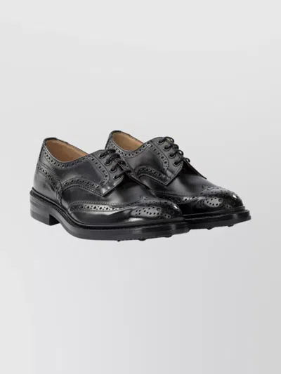 Tricker's Bourton Dainite Sole 5 Fit Lace Up Shoes In Black