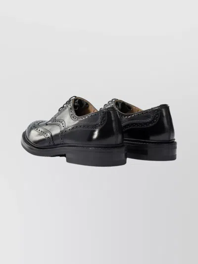 Tricker's Bourton Dainite Sole 5 Fit Lace Up Shoes In Black
