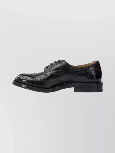 Tricker's Bourton Dainite Sole 5 Fit Lace Up Shoes In Black