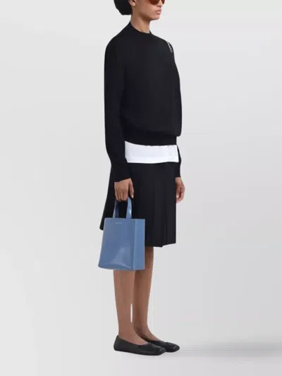 Marni Jersey Logo Short Sleeved T-shirt In White