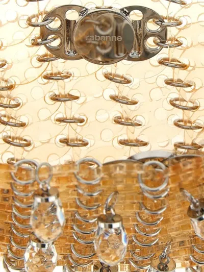Rabanne 1969 Nano Crystal Resin Shoulder Bag