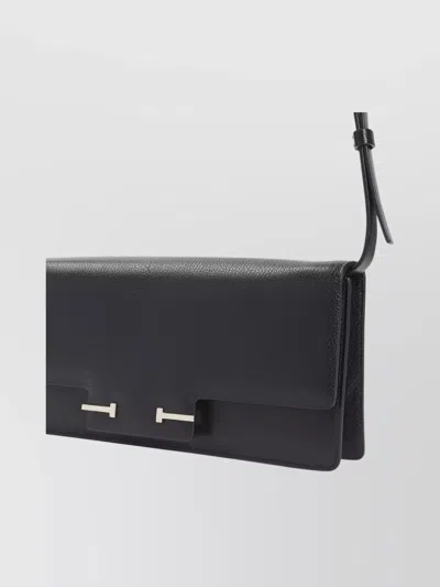 Tom Ford Black Leather Crossbody Bag