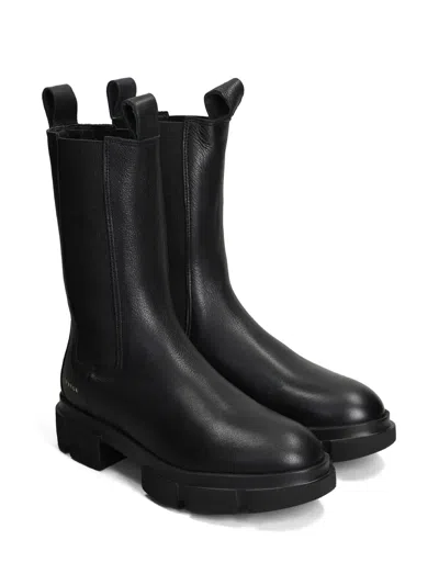 Copenhagen Woman Leather Chelsea Boot In Black