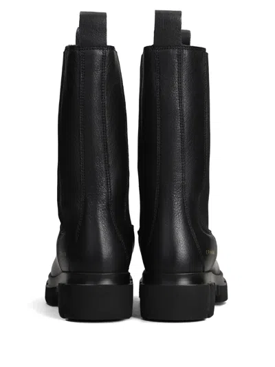 Copenhagen Woman Leather Chelsea Boot In Black