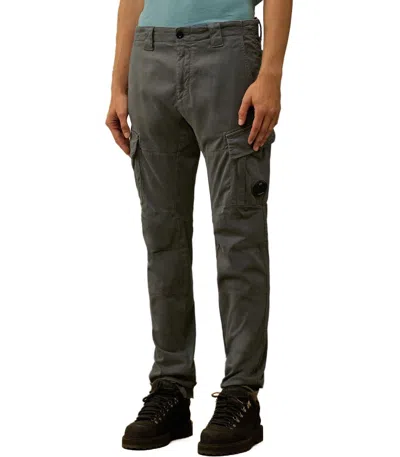 C.p. Company Stretch Sateen Dark Shadow Cargo Pants In Multi