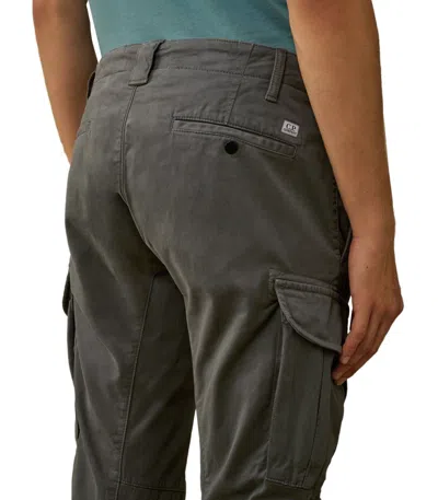 C.p. Company Stretch Sateen Dark Shadow Cargo Pants In Multi