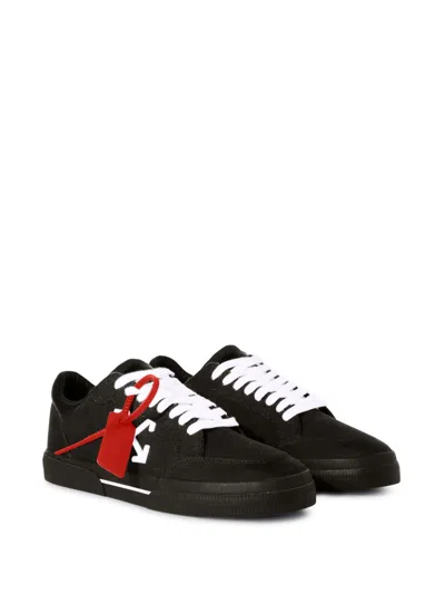 Off-white Vulcanized Canvas Low-top Sneakers