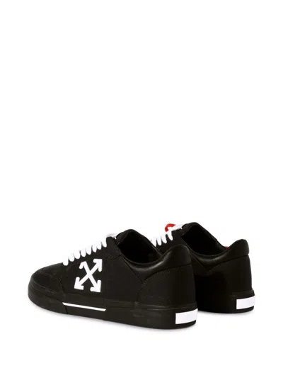 Off-white Vulcanized Canvas Low-top Sneakers