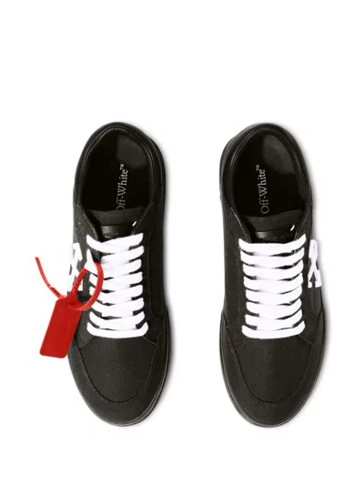 Off-white Vulcanized Canvas Low-top Sneakers