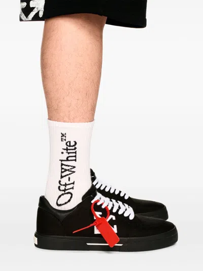 Off-white Vulcanized Canvas Low-top Sneakers