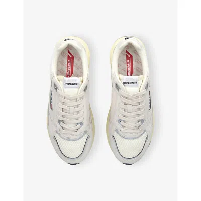 Autry Hyperway Suede Sneakers In Neutral