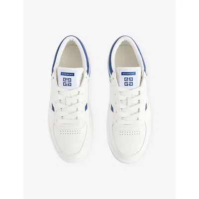 Givenchy Saint Laurent Black Leather Tribute 85 Mules In Blue