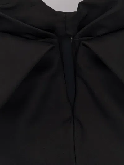 Alexander Mcqueen Strapless Bustier Top In Black