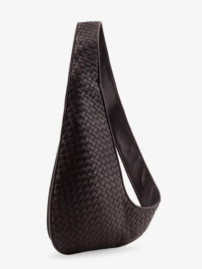 Bottega Veneta Men Sling Veneto Intrecciato Leather Crossbody Bag In Multi