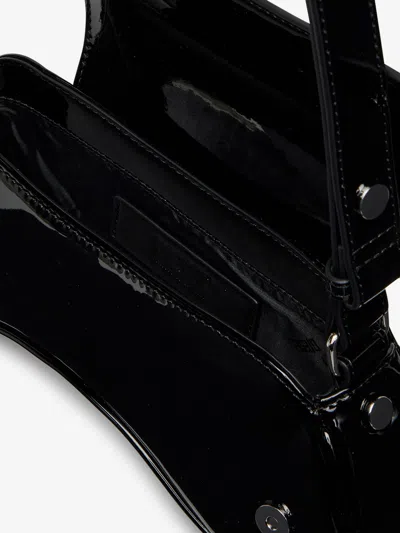 Diesel Play-crossbody Bag In Semi Gloss Leather In Black