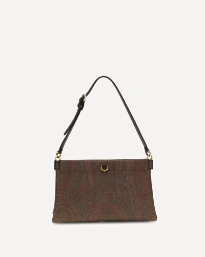 Etro Mini Arnica Paisley-patterned Shoulder Bag In Multi