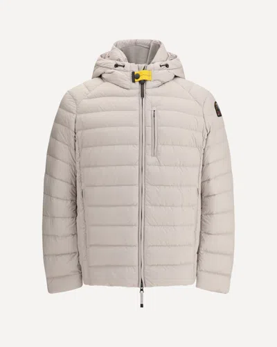 Parajumpers Lightweight Quilted Jacket With Hood In White