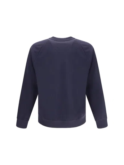 Fendi Raglan-sleeve Sweatshirt In Blue