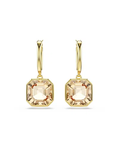 Swarovski Millenia Drop-ohrhänger In Gold