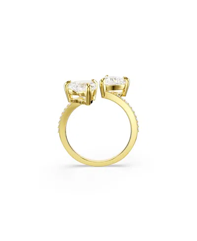 Swarovski Mesmera Open Ring In Gold