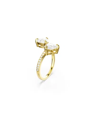 Swarovski Mesmera Open Ring In Gold
