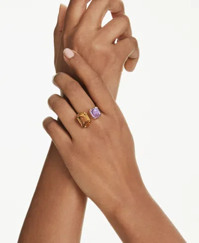 Swarovski Millenia Open Ring In Gold