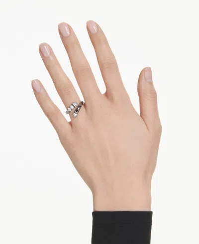Swarovski Sublima Open Ring In Metallic