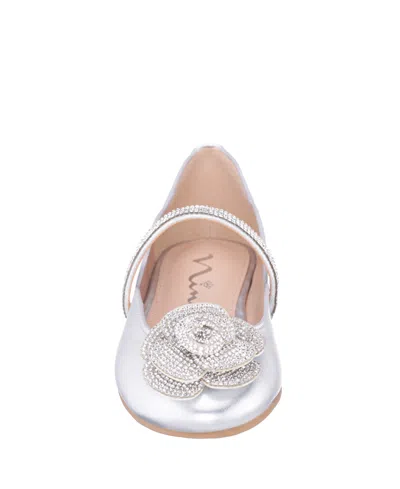 Nina Girls' Izzy Ballet Flats - Little Kid, Big Kid In Silver