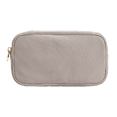 Stoney Clover Lane Classic Small Nylon Pouch In Brown