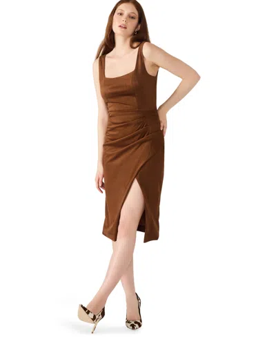 Steve Madden Milo Dress In Brown