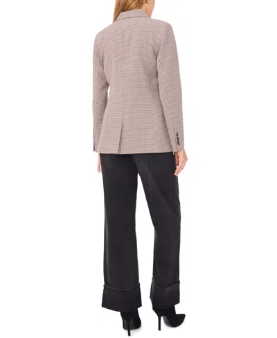 1.state Peak Lapel Blazer In Multi