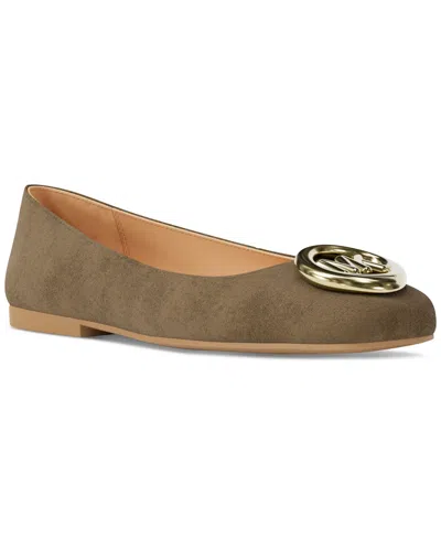 Michael Kors Milan Suede Ballet Flat In Multi