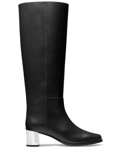 Michael Kors Michael  Matilda Regular Wide Calf Tall Boots In Black
