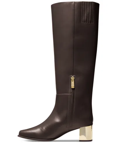 Michael Kors Michael  Women's Matilda Wide Calf Boots In Black