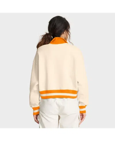 Nike Tennessee Legacy  Women's College Cropped 1/4-zip Crew In White