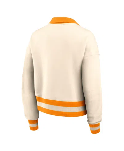 Nike Tennessee Legacy  Women's College Cropped 1/4-zip Crew In White