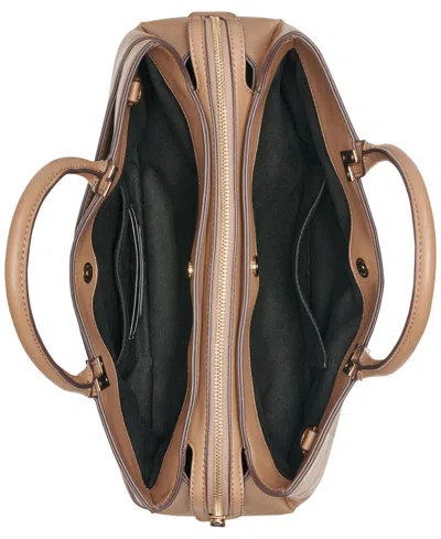 Karl Lagerfeld Meribel Satchel Bag In Brown