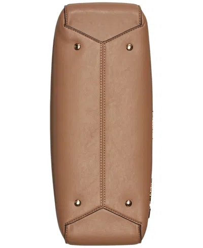 Karl Lagerfeld Meribel Satchel Bag In Brown