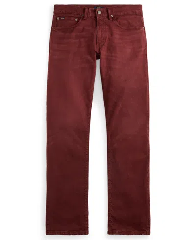 Polo Ralph Lauren Men's Varick Slim Straight Stretch Jeans In Black