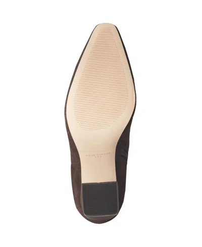 Marc Fisher Ltd Women's Yarli Leather Boot In Brown