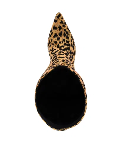 Guess Women's Palisa Wide Calf Tall Kitten Heel Dress Boots In Brown