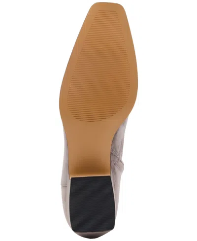 Steve Madden Women's Dusty Block-heel Booties In Animal Print