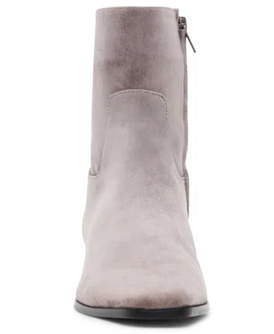 Steve Madden Women's Dusty Block-heel Booties In Animal Print