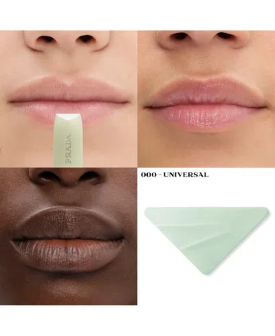Prada Beauty Hydrating Lip Balm 000 Universal 0.13 oz In Green