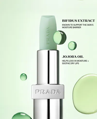 Prada Beauty Hydrating Lip Balm 000 Universal 0.13 oz In Green