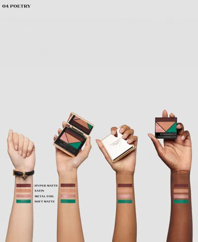 Prada Beauty Dimensions Multi-effect Refillable Eyeshadow Palette 04 Poetry 0.21 oz