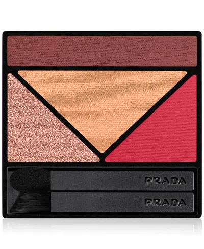 Prada Beauty Dimensions Multi-effect Refillable Eyeshadow Palette 06 Pulp 0.21 oz